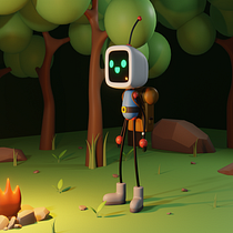 Mi proyecto del curso: Introducción al diseño y modelado 3D con Blender. Motion Graphics, Character Design, Product Design, and 3D Modeling project by stilkev - 02.28.2023