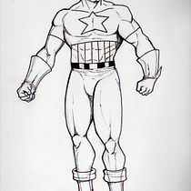 Mi proyecto del curso: Ilustración para cómics: anatomía de un superhéroe. Un progetto di Illustrazione tradizionale, Character design, Fumetto, Disegno a matita e Disegno anatomico di Alex Davila - 28.02.2023
