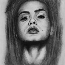 Mi proyecto del curso: Retrato artístico al carboncillo: creando atmósferas. Ilustração tradicional, Artes plásticas, Desenho, Desenho de retrato, Desenho realista, e Desenho artístico projeto de Camilo Valencia - 27.02.2023