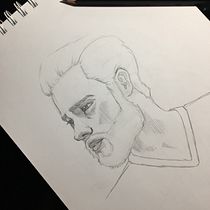 Mi proyecto del curso: Sketchbook de retrato: explora el rostro humano. Un proyecto de Bocetado, Dibujo, Dibujo de Retrato, Dibujo artístico y Sketchbook de Omar Ayrton - 28.02.2023
