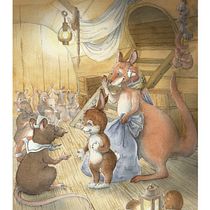 My project for course: Animal Characters in Watercolor for Children’s Books. Traditional illustration, Fine Arts, Painting, Drawing, Watercolor Painting, Children's Illustration, Narrative, and Artistic Drawing project by Anastasiya Mityukevich - 10.29.2023