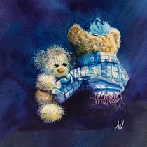 My project for course: Dreamy Watercolor Landscapes: Paint with Light. Pintura, e Pintura em aquarela projeto de ammo333 - 28.02.2023