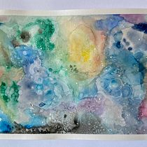 Mi proyecto del curso: Técnicas modernas de acuarela. Un progetto di Illustrazione tradizionale, Belle arti, Pittura e Pittura ad acquerello di angelesmontes - 28.02.2023