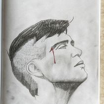 👉🏻. Artes plásticas, Esboçado, Desenho, Desenho de retrato, e Sketchbook projeto de IVAN ESQUIVEL - 26.02.2023