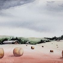 Il mio progetto del corso: Paesaggi ad acquerello: strumenti e tecniche sperimentali. Un progetto di Pittura ad acquerello, Belle arti e Pittura di Elisabetta Bagnoli - 01.03.2023