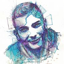 My project for course: Experimental Portraiture with Ink, Tea and Alcohol. Artes plásticas, Pintura, Desenho e Ilustração com tinta projeto de Carlos Lizarraga - 26.02.2023