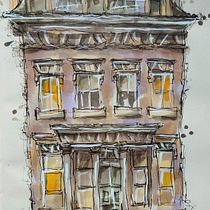 Il mio progetto del corso: Disegno architettonico espressivo con pennarelli colorati. Sketching, Drawing, Architectural Illustration, Sketchbook & Ink Illustration project by Barbara Visciano - 03.01.2023