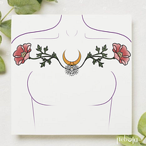 Meu projeto do curso: Design de tatuagem botânica com Procreate. Ilustração tradicional, Ilustração digital, Desenho de tatuagens e Ilustração botânica projeto de Dárica Gomes - 28.02.2023