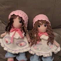 Mi proyecto del curso: Elaboración de muñecas amigurumi románticas Ein Projekt aus dem Bereich H, werk, Spielzeugdesign, Weben, Crochet, Amigurumi und Textildesign von Maria Ines - 01.03.2023