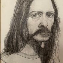 Mon projet du cours : Portrait réaliste au crayon graphite. Ilustração tradicional, Artes plásticas, Esboçado, Desenho a lápis, Desenho, Desenho de retrato, Desenho realista, Desenho artístico, e Desenho anatômico projeto de Elodie - 02.03.2023