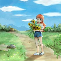 My project for course: Lighting Principles for Digital Painting. Traditional illustration, Digital Illustration, and Digital Painting project by kazekim - 03.02.2023