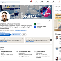 Mi proyecto del curso: LinkedIn: construye tu marca personal. Un progetto di Br, ing, Br, identit, Social media e Marketing digitale di Francisco Almanza Fuquene - 02.03.2023