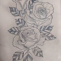 Il mio progetto del corso: Introduzione all'arte del tatuaggio. Ilustração tradicional, Desenho de tatuagens e Ilustração botânica projeto de Nicolò Guglielmo - 02.03.2023