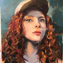 My project for course: Contemporary Oil Portraiture. Ilustração tradicional, Artes plásticas, Pintura, e Pintura a óleo projeto de Brittany L - 02.03.2023