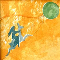 My project for course: Gouache and Collage Techniques for Narrative Illustration: Male and the Rawdeer. Traditional illustration, Painting, Collage, Children's Illustration, and Gouache Painting project by Kristina - 03.11.2023
