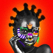 My project for course: Colorful Portrait Design with Photoshop. Un proyecto de Post-producción fotográfica		, Collage, Composición fotográfica y Fotomontaje de Myo Kyaw Thu - 03.03.2023