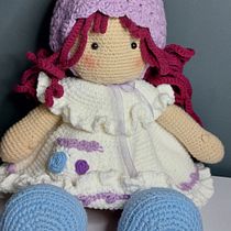 Mi proyecto del curso: Elaboración de muñecas amigurumi románticas Ein Projekt aus dem Bereich H, werk, Spielzeugdesign, Weben, Crochet, Amigurumi und Textildesign von ugartenelly27 - 03.03.2023