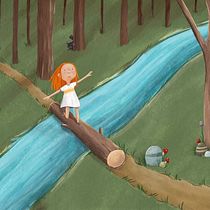 My project for course: Children’s Illustration with Procreate: Paint Magical Scenes. Ilustração tradicional, Ilustração digital, Ilustração infantil, Pintura digital, e Álbum ilustrado projeto de allisonmpastor - 03.03.2023