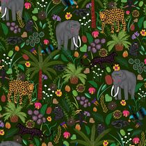My project for course: Digital Pattern Illustration Inspired by Flora and Fauna. Un progetto di Illustrazione tradizionale, Pattern design, Disegno, Illustrazione digitale e Illustrazione botanica di sdedeepyamani - 03.03.2023