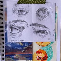 Exploring the Human Face - Andi Unceta Pereira. Un proyecto de Bocetado, Dibujo, Dibujo de Retrato, Dibujo artístico y Sketchbook de andi unceta pereira - 02.03.2023