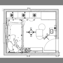 Meu projeto do curso: Introdução ao design de espaços reduzidos. Interior Architecture, Interior Design, Interior Decoration, and Spatial Design project by Guilherme Oliveira Barboza - 03.01.2023