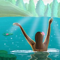 My project for course: Atmospheric Scenes in Procreate: Paint with Color and Light. Ilustração tradicional e Ilustração digital projeto de Ezgi Arıncı - 28.02.2023