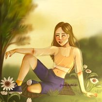 Mi proyecto del curso: Pintura digital de personajes: crea escenas mágicas. Een project van Traditionele illustratie, Ontwerp van personages, Digitale illustratie y Digitale tekening van Raquel Abigail C - 01.03.2023