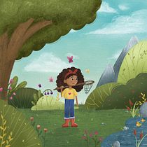 My project for course: Children’s Illustration with Procreate: Paint Magical Scenes. Ilustração tradicional, Ilustração digital, Ilustração infantil, Pintura digital, e Álbum ilustrado projeto de Audrina Love - 05.03.2023