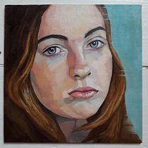 My project for course: Portrait Painting with Oil: Explore Light and Shade. Fine Arts, Painting, and Oil Painting project by suepaints2 - 03.05.2023