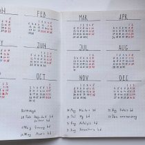 My project for course: Introduction to Illustrated Bullet Journaling. Projekt z dziedziny Trad, c, jna ilustracja, T, pografia,  R, sunek,  Pismo dekorac i jne użytkownika Alena Minaevaf - 05.03.2023
