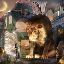 Mon projet du cours : Les secrets du photomontage et de la retouche créative. Photograph, Photograph, Post-production, VFX, Photo Retouching, Fine-Art Photograph, Photographic Composition, and Photomontage project by Anita Romain - 03.05.2023