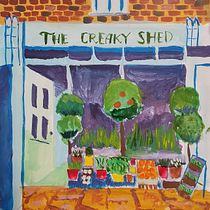 My project for course: Vibrant Urban Illustration with Gouache Paint. Painting, Sketching, Architectural Illustration, and Gouache Painting project by Max Linden - 03.05.2023
