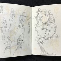 Mi proyecto del curso: Dibujo anatómico para principiantes. Fine Arts, Sketching, Pencil Drawing, Drawing, Realistic Drawing, and Figure Drawing project by Guillermo Benítez - 03.05.2023
