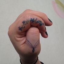 Mon projet du cours : Tatouage pour débutants. Tattoo Design project by Laetitia Droulez Miroir - 02.01.2023