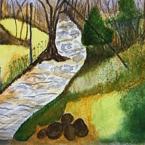 My project for course: Painting Realistic Watercolor Landscapes . % Maggie Nolte-Walker tarafından hazırlanan Güzel sanatlar, Tablo, Eskiz çizimi, Doğalcı İllüstras, Ve on projesi - 03.06.2023