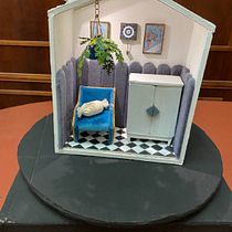 Mi proyecto del curso: Creación de casas en miniatura y mobiliario desde cero. Artesanato, Design de brinquedos, e DIY projeto de Claudia Bahamonde - 06.03.2023