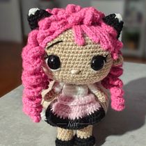Ariel, mi avatar tejido a crochet.. Arts, Crafts, To, Design, Fiber Arts, Crochet, Amigurumi, and Textile Design project by Kar Bae Dom - 03.06.2023