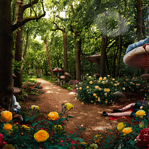 Proyecto del curso: Secretos del fotomontaje y el retoque creativo. Photograph, Photograph, Post-production, VFX, Photo Retouching, Fine-Art Photograph, Photographic Composition, and Photomontage project by Elisa Núñez - 03.06.2023