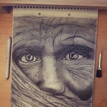 Mi proyecto del curso: Retrato realista al carboncillo. Desenho projeto de antoescu - 01.03.2023