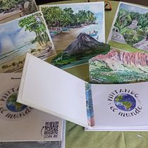 Mi proyecto del curso: Encuadernación sin pliegues de tu obra gráfica Ein Projekt aus dem Bereich H, werk, Bildende Künste, Buchbinderei, DIY, Design und Traditionelle Illustration von vivianatorrescurth - 01.03.2023