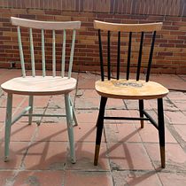 Mi proyecto: silla rústica y silla industrial  Ein Projekt aus dem Bereich H, werk, Möbeldesign und - bau, Innendesign, Tischlerei, Möbelrestauration, Upc und cling von Aitana Barrigüete Fuentes - 06.08.1989