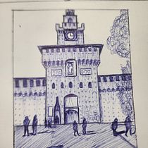 My project for course: Sketchbooking for Beginners: Learn to Draw Your Surroundings. Traditional illustration, Sketching, Creativit, Drawing, and Sketchbook project by John Gozzolino - 03.05.2023