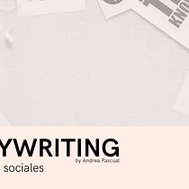 Mi proyecto del curso: Copywriting para redes sociales. Writing, Cop, writing, Social Media, and Communication project by Andrea Pascual - 03.07.2023