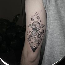 Mi proyecto del curso: Tatuaje para principiantes. Tattoo Design project by Alina M CH - 03.07.2023