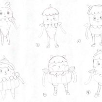 Mi proyecto del curso: Creación de personajes kawaii en 3D con Blender - Kerrot Ein Projekt aus dem Bereich Traditionelle Illustration, Design von Figuren, Digitale Illustration, 3-D-Modellierung und Manga von JESSICA TORRES - 07.03.2023