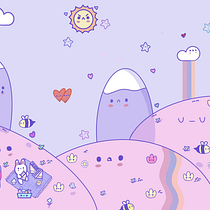Thank you so much Beckycas_ to improve my Kawaii Skills <3 . Character Design, Digital Illustration, and Traditional illustration project by Withacker Futenma - 03.06.2023