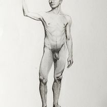 Meu projeto do curso: Desenho realista da figura humana. Traditional illustration, Fine Arts, Sketching, Pencil Drawing, Drawing, Realistic Drawing, and Figure Drawing project by Lucas Ramos - 03.07.2023