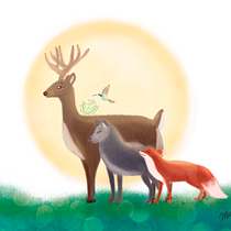 My project in Digital illustration with coloured pencils course. Ilustração tradicional, Artes plásticas, Desenho, Ilustração digital, e Desenho digital projeto de Mariana - 06.03.2023