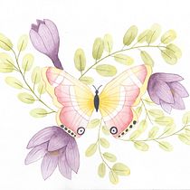 Meu projeto do curso: Desenho e composição naturalista em aquarela. Traditional illustration, Drawing, Watercolor Painting, and Naturalistic Illustration project by daniifreier - 03.07.2023