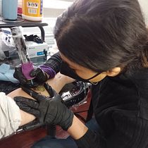Mi proyecto del curso: Técnicas de color para tatuajes. Un progetto di Illustrazione tradizionale, Disegno, Illustrazione digitale, Design di tatuaggi e Disegno digitale di Carmen Aracely Palomino Vargas - 07.03.2023
